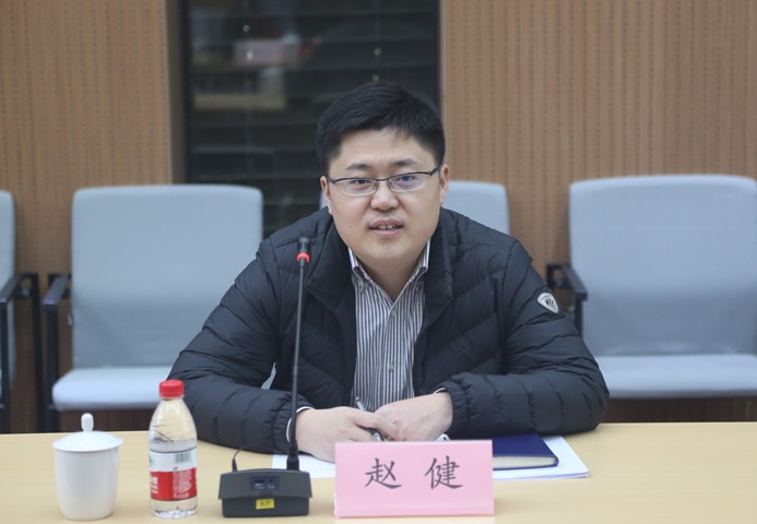 市科委赵健总工程师赴院士中心开展促发展保安全走访排查